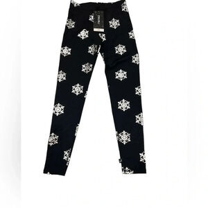 NWT Terez Girls Foil Printed Leggings